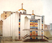 Church Aquarel Church Aquarel